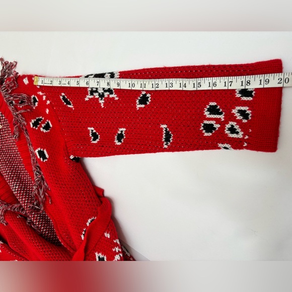 Jen’s Pirate Booty Bandana Cardigan, Small, sweater jacket - Picture 12 of 16